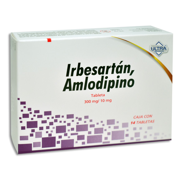 IRBESARTAN AMLODIPINO 10/300MG ULTRA - iFarma